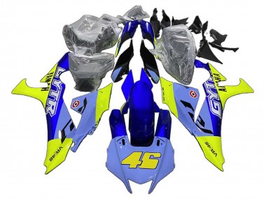 Blau Gelb GYTR 46 2020-2025 Yamaha YZF 1000 R1 Motorrad Verkleidung