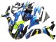 Blau Grün Schwarz Hai 2020-2025 Yamaha YZF 1000 R1 Motorrad Verkleidung