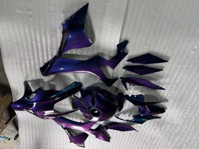 Gradient Blau Lila 2020-2025 Yamaha YZF 1000 R1 Motorrad Verkleidung