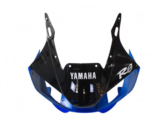 Weiß Blau Glänzendes Schwarz 1998-2002 Yamaha YZF 600 R6 Motorrad Verkleidung