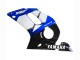 Weiß Blau Glänzendes Schwarz 1998-2002 Yamaha YZF 600 R6 Motorrad Verkleidung