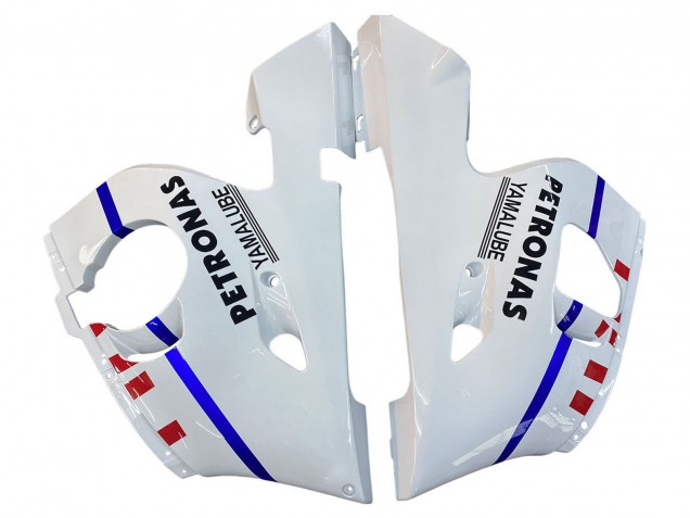 Weiß Blau Rot Fiat 99 1998-2002 Yamaha YZF 600 R6 Motorrad Verkleidung