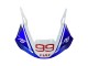 Weiß Blau Rot Fiat 99 1998-2002 Yamaha YZF 600 R6 Motorrad Verkleidung