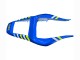 Weiß Blau Neon Gelb Fiat Motul Michelin 1998-2002 Yamaha YZF 600 R6 Motorrad Verkleidung