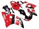 Rot Weiß Glänzendes Schwarz 1998-2002 Yamaha YZF 600 R6 Motorrad Verkleidung