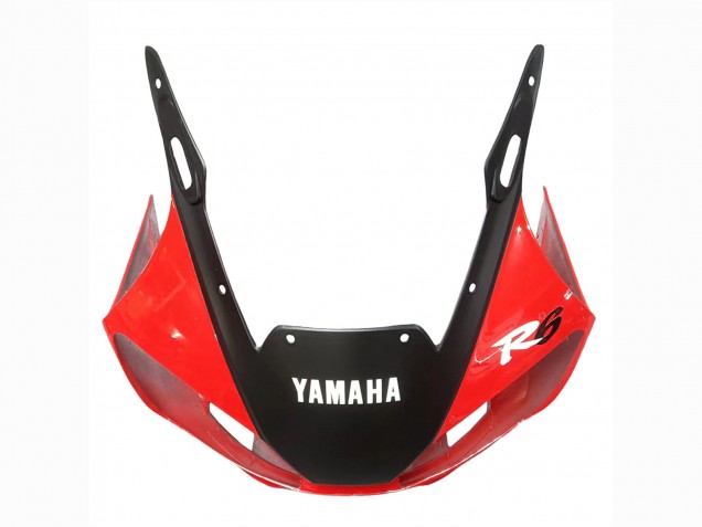Weiß Rot Glänzendes Schwarz 1998-2002 Yamaha YZF 600 R6 Motorrad Verkleidung