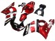Rot Weiß Glänzendes Schwarz 1998-2002 Yamaha YZF 600 R6 Motorrad Verkleidung