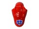 Weiß Rot Schwarz Petronas Yamalube 50th 1998-2002 Yamaha YZF 600 R6 Motorrad Verkleidung