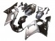 Silber Glänzendes Schwarz 1998-2002 Yamaha YZF 600 R6 Motorrad Verkleidung