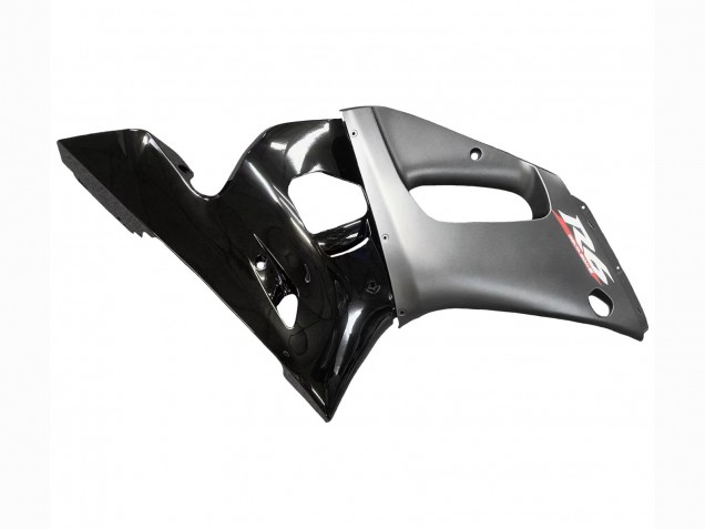 Silber Glänzendes Schwarz 1998-2002 Yamaha YZF 600 R6 Motorrad Verkleidung