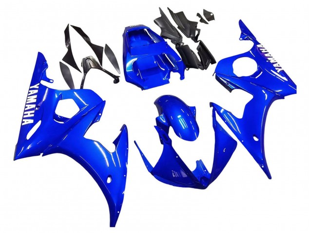 Blau 2003-2004 Yamaha YZF R6 Motorrad Verkleidung