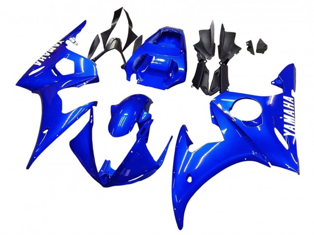 Blau 2006-2009 Yamaha YZF R6S Motorrad Verkleidung