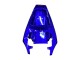 Blau Glänzendes Schwarz 2003-2004 Yamaha YZF R6 Motorrad Verkleidung