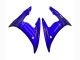 Blau Glänzendes Schwarz 2003-2004 Yamaha YZF R6 Motorrad Verkleidung