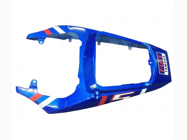 Weiß Blau Fiat Motul Kastinee 2003-2004 Yamaha YZF R6 Motorrad Verkleidung