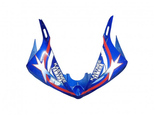 Weiß Blau Fiat Motul Kastinee 2003-2004 Yamaha YZF R6 Motorrad Verkleidung