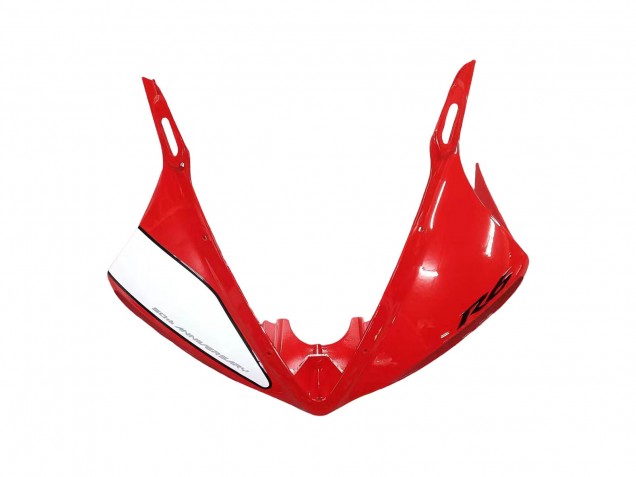 Weiß Rot Glänzendes Schwarz 2003-2004 Yamaha YZF R6 Motorrad Verkleidung