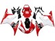 Weiß Rot Glänzendes Schwarz 2003-2004 Yamaha YZF R6 Motorrad Verkleidung