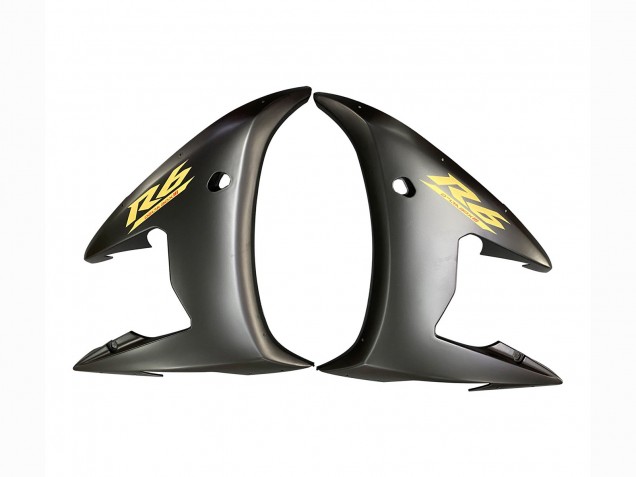 Glänzendes Schwarz Matt Schwarz Gold Aufkleber 2003-2004 Yamaha YZF R6 Motorrad Verkleidung