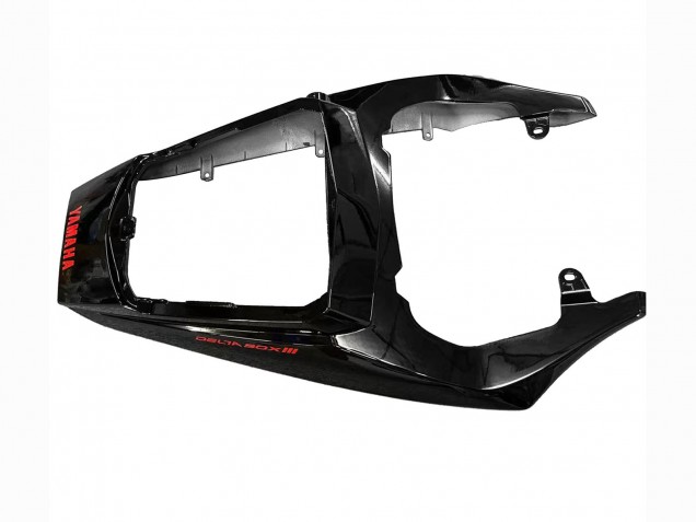 Glänzendes Schwarz Rot 2003-2004 Yamaha YZF R6 Motorrad Verkleidung