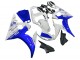 Weiß Blau GYTR 2003-2004 Yamaha YZF R6 Motorrad Verkleidung