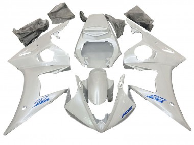 Weiß 2003-2004 Yamaha YZF R6 Motorrad Verkleidung