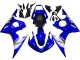 Blau Weiß 2005 Yamaha YZF 600 R6 Motorrad Verkleidung