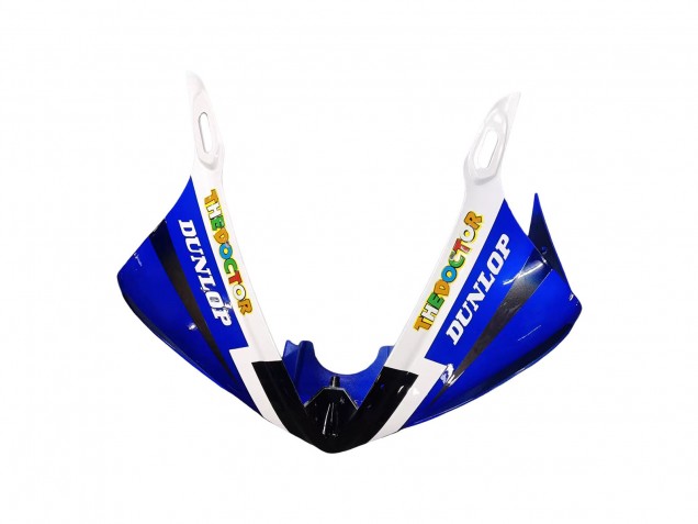 Weiß Blau Dunlop Fiat Motul 2005 Yamaha YZF 600 R6 Motorrad Verkleidung