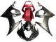 Matt Schwarz Rot 2005 Yamaha YZF 600 R6 Motorrad Verkleidung