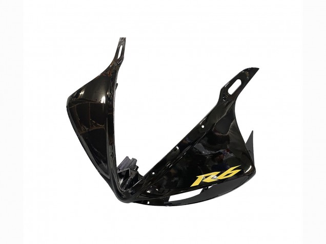 Schwarzes Gold 2005 Yamaha YZF 600 R6 Motorrad Verkleidung