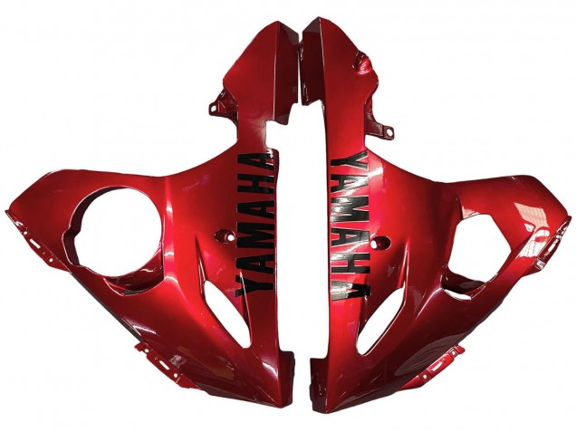 Rot Matt Schwarz 2005 Yamaha YZF 600 R6 Motorrad Verkleidung