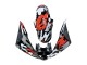 Schwarz Rot Lucky Strike Motul 2005 Yamaha YZF 600 R6 Motorrad Verkleidung