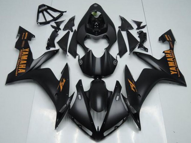 Matt Schwarz Orange 2004-2006 Yamaha YZF R1 Motorrad Verkleidung