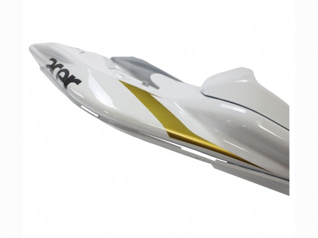 Weiß Gold Schwarz Fiat 2006-2007 Yamaha YZF 600 R6 Motorrad Verkleidung