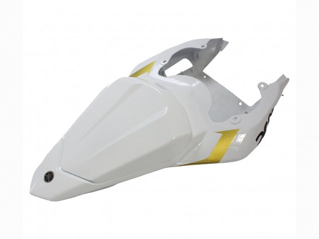 Weiß Gold Schwarz Fiat 2006-2007 Yamaha YZF 600 R6 Motorrad Verkleidung