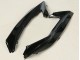 Glänzendes Schwarz Matt Schwarz Weiß Motul Michelin 2006-2007 Yamaha YZF 600 R6 Motorrad Verkleidung