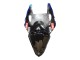 Weiß Blau Schwarz Fimer Volvo Yamalube Sterilgarda 2006-2007 Yamaha YZF 600 R6 Motorrad Verkleidung
