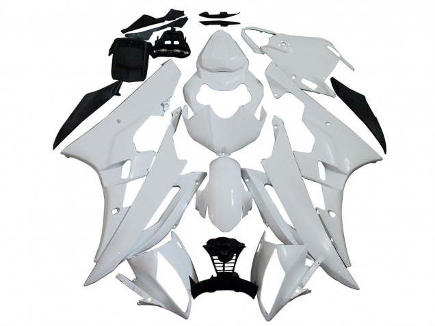 Unbemalt 2006-2007 Yamaha YZF 600 R6 Motorrad Verkleidung