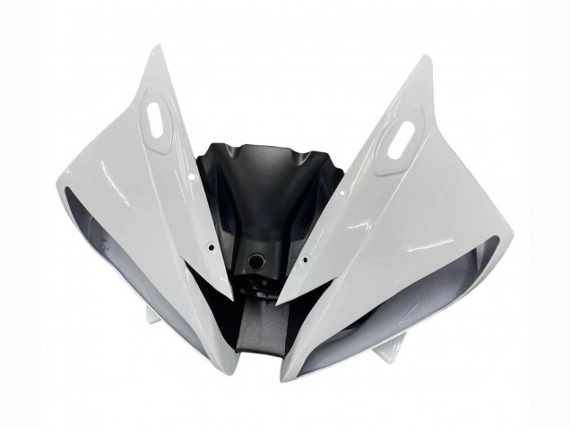 Weiß Matt Schwarz 2006-2007 Yamaha YZF 600 R6 Motorrad Verkleidung