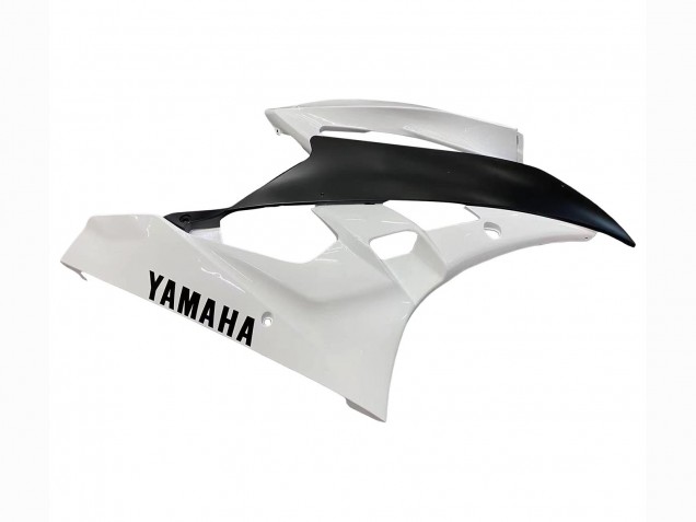 Weiß Matt Schwarz 2006-2007 Yamaha YZF 600 R6 Motorrad Verkleidung
