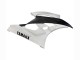 Weiß Matt Schwarz 2006-2007 Yamaha YZF 600 R6 Motorrad Verkleidung