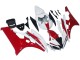 Weiß Rot 2006-2007 Yamaha YZF 600 R6 Motorrad Verkleidung