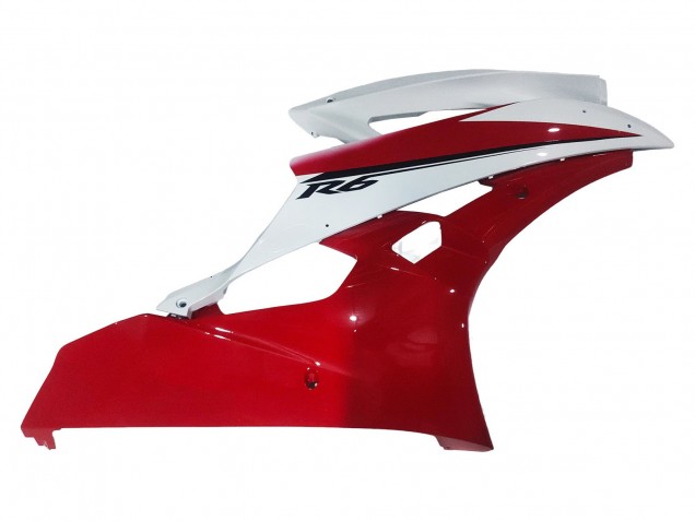 Weiß Rot 2006-2007 Yamaha YZF 600 R6 Motorrad Verkleidung
