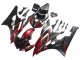 Rot Matt Schwarz 2006-2007 Yamaha YZF 600 R6 Motorrad Verkleidung