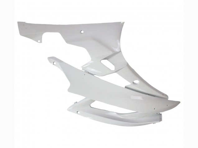 Weiß 2006-2007 Yamaha YZF 600 R6 Motorrad Verkleidung