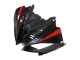 Silber Schwarz Rot Hai 4 2008-2016 Yamaha YZF 600 R6 Motorrad Verkleidung