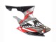 Silber Schwarz Rot Hai 4 2008-2016 Yamaha YZF 600 R6 Motorrad Verkleidung