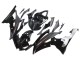 Glänzendes Schwarz Matt Schwarz 2008-2016 Yamaha YZF 600 R6 Motorrad Verkleidung