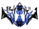 Weiß Blau Glänzendes Schwarz 2008-2016 Yamaha YZF 600 R6 Motorrad Verkleidung