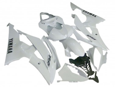 Glänzendes Weiß 2008-2016 Yamaha YZF 600 R6 Motorrad Verkleidung